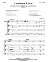 SATB a cappella - Consolámini - B.E. Boykin - Buy Music and Scores 